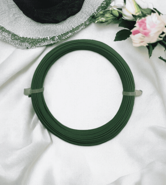 Silk Covered Galvanized Iron Wire | Millinery Wire